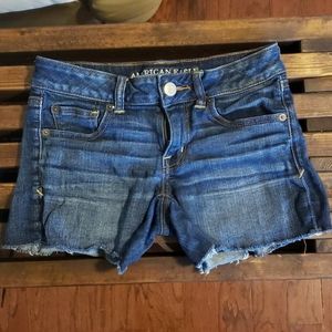 American Eagle Super Stretch Jean Shorts